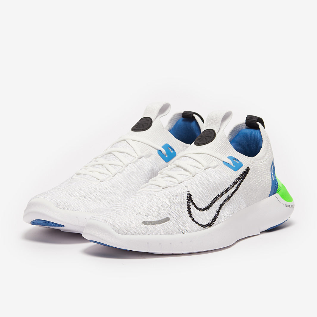 Nike Free Run Next Nature Flyknit - White/Black-Platinum Tint-Star Blue