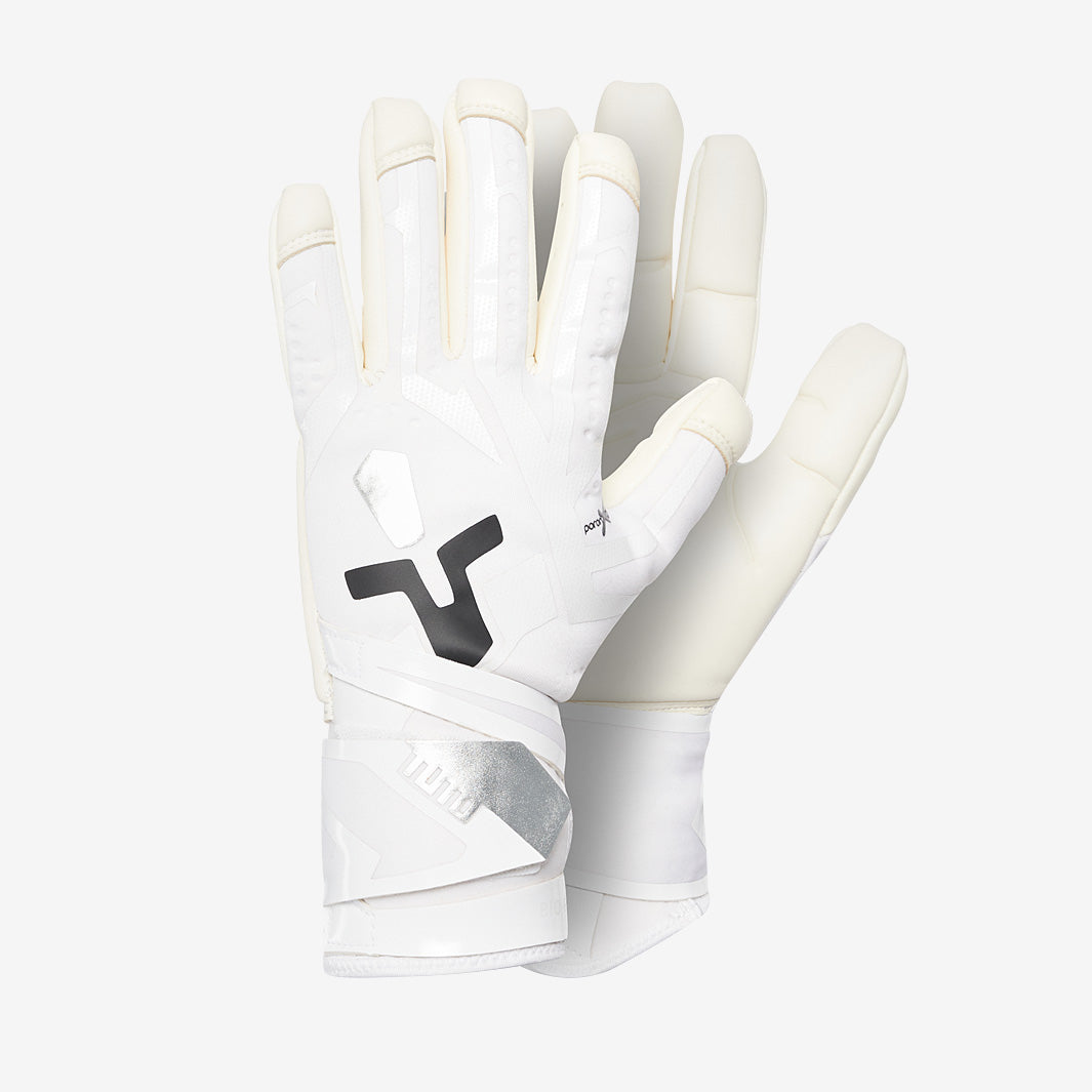 Tuto Secutor Elite - White/Black /Silver - Mens GK Gloves