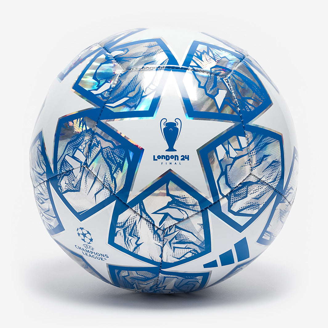 adidas UEFA Champions League UCL Training Foil - Silver  Metallic/White/Glory Blue