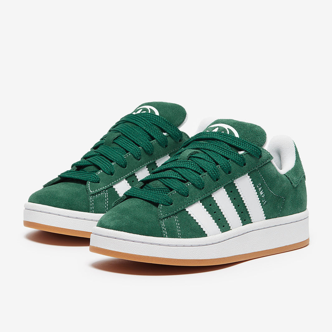 adidas | 11 Dark Green Low-Top Sneakers with White Laces adidas Campus 00S  main image 4