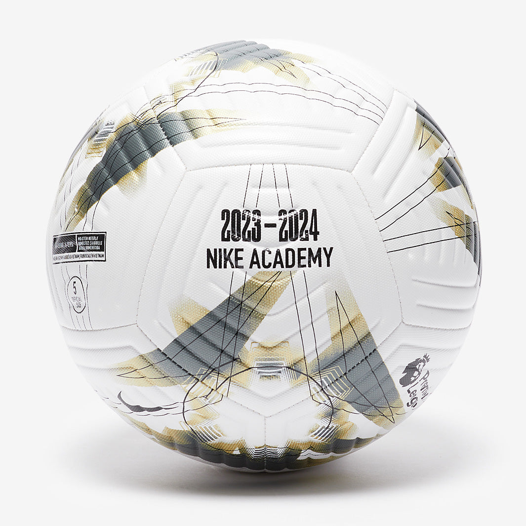 Nike Premier League Academy - White/Metallic Gold Star/Black