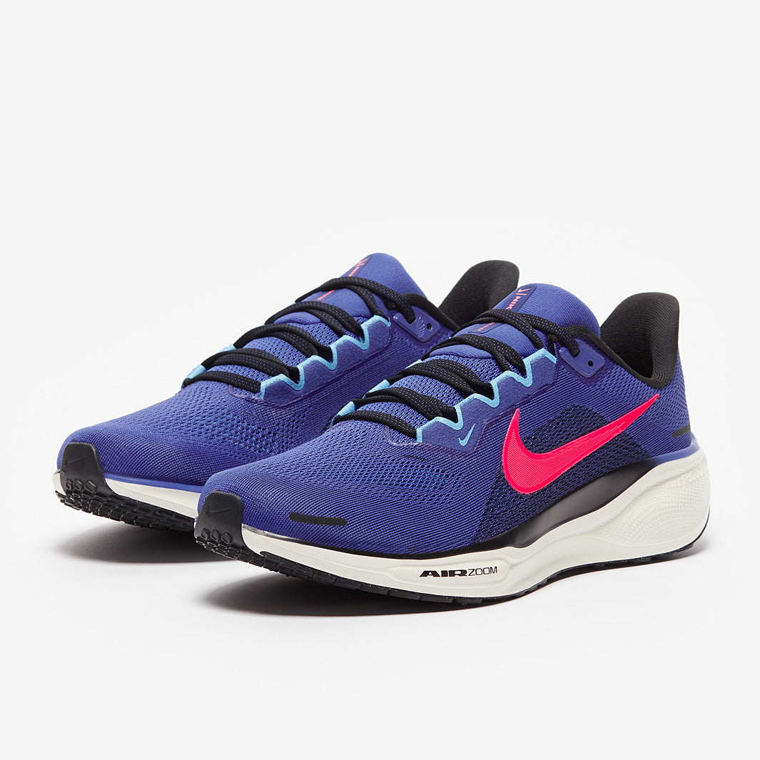 Nike Men\'s Jogging Road Running Shoe, Astronomy Blue Hot Punch Black, 9 Hot Punch main image 2