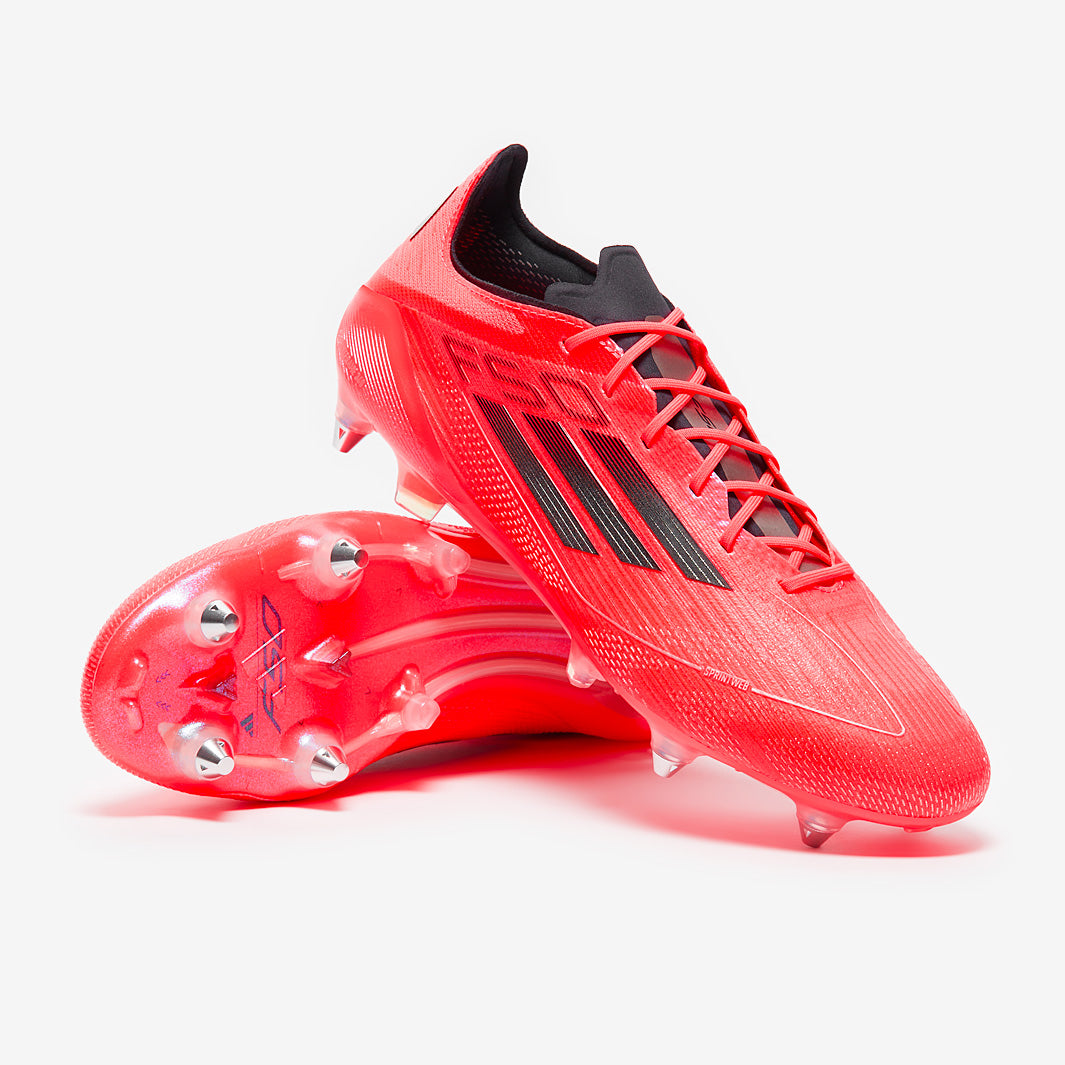 adidas F50 Elite Soft Ground - Turbo/Aurora Black/PlatIndoor Met