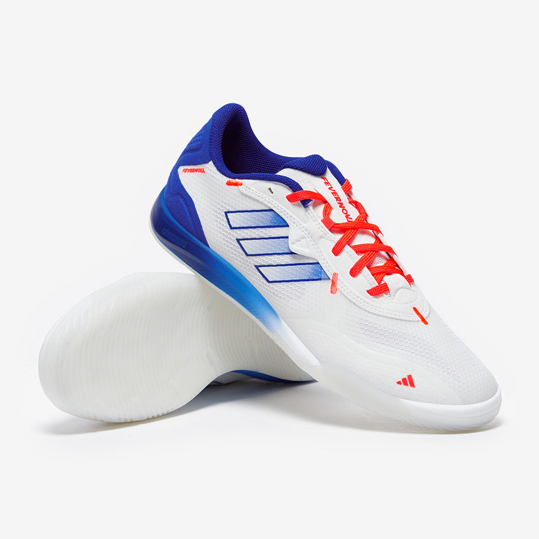 adidas Fevernova IC - Ftwr White/Lucid Blue/Solar Red - Adult Boots