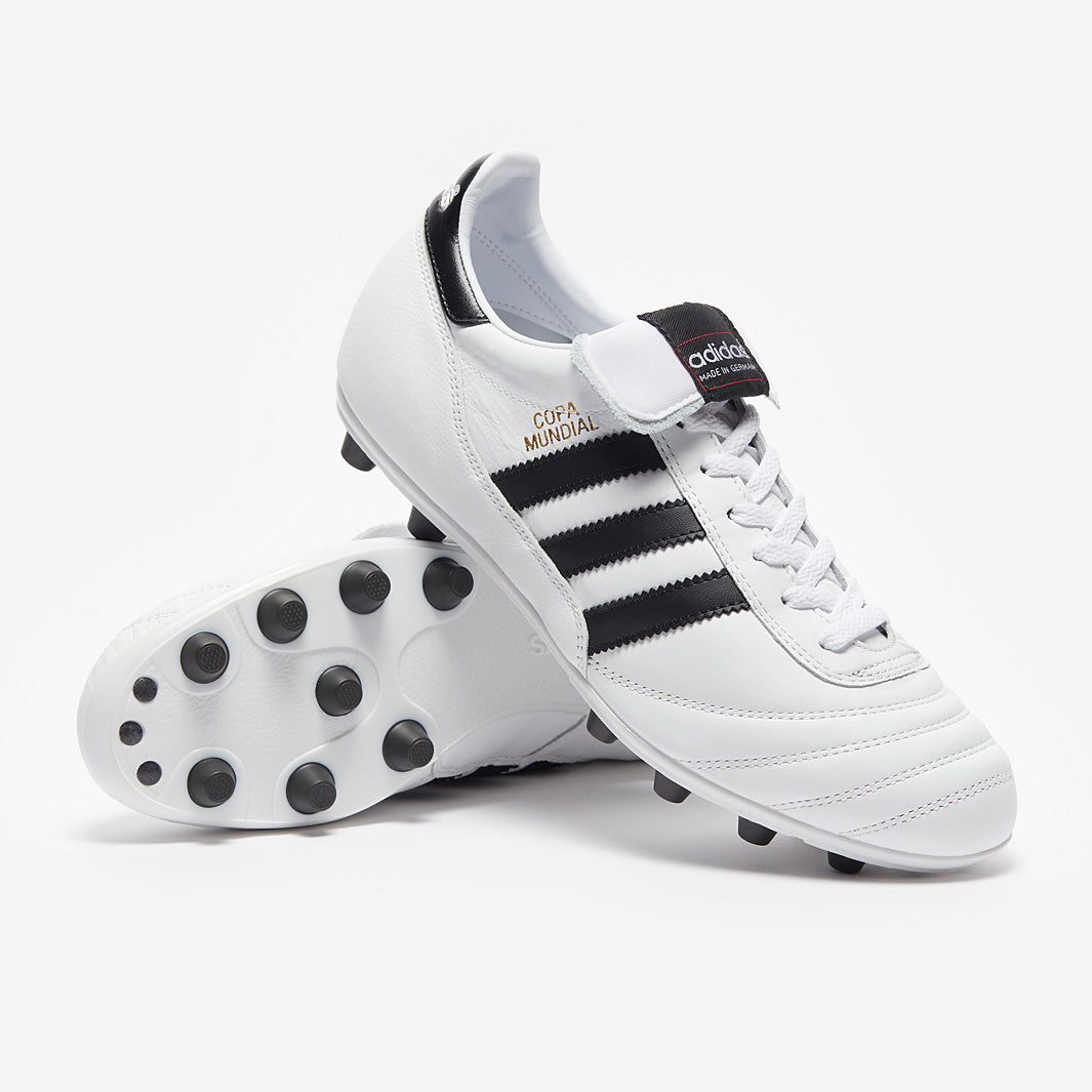 adidas COPA MUNDIAL サッカーシューズ ブラック/ホワイト adidas Copa Mundial Firm Ground - White/Black - Adult Boots
