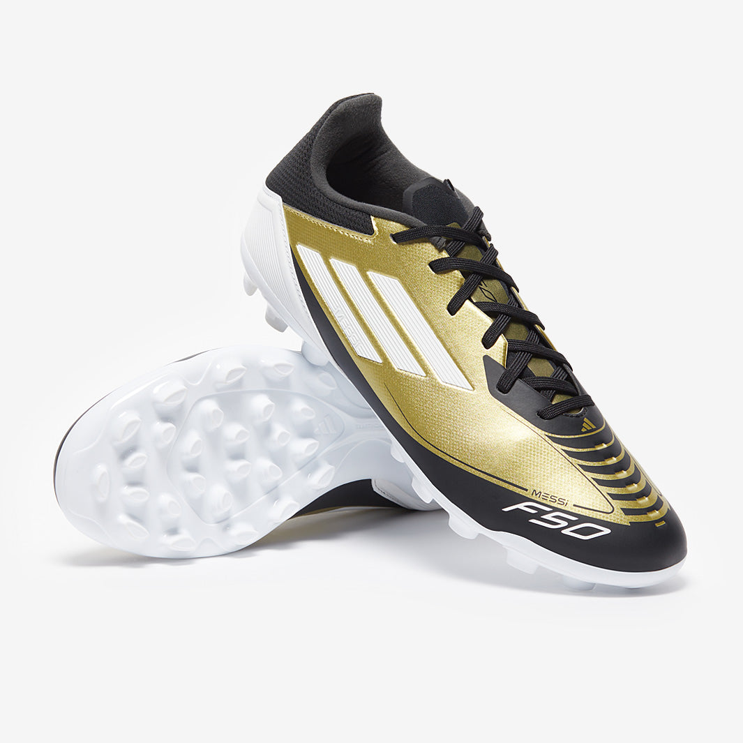 adidas F50 x Messi League Artificial Grass (2G/3G) - Gold Met/Ftwr