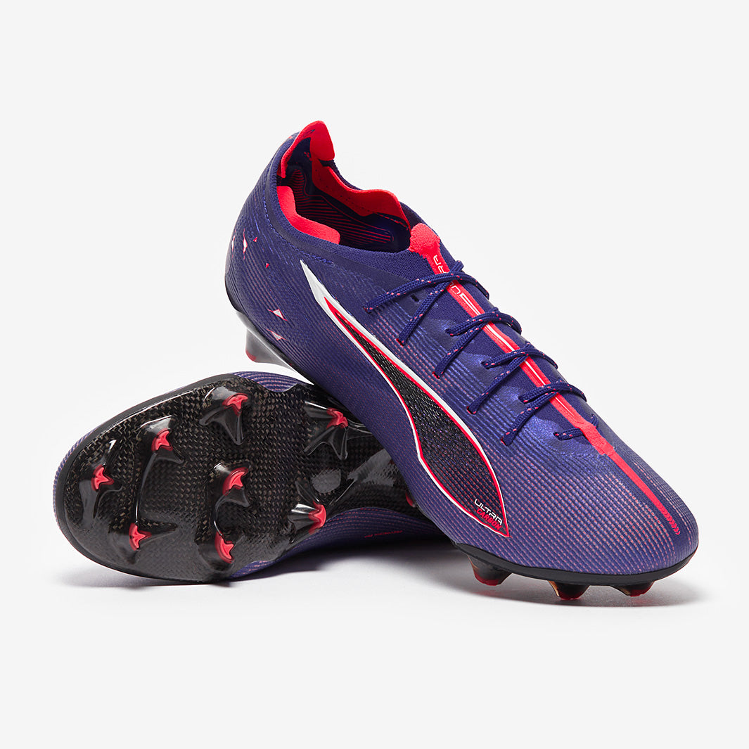 Puma Ultra 5 Carbon Firm Ground - Lapis Lazuli/Puma White/Sunset