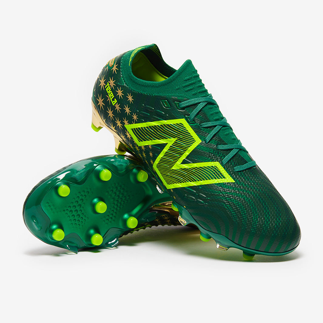 シューズ New Balance Tekela Pro FG V4+ Endrick New Balance Tekela V4+ Low Laced Pro x Endrick Firm Ground - Green