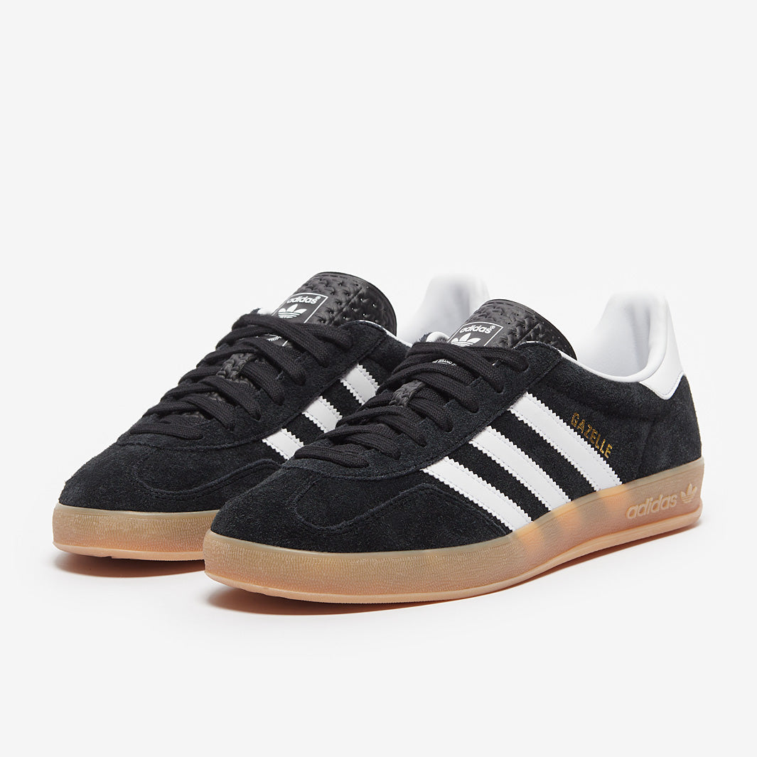 adidas Originals Gazelle Indoor - Core Black/Ftw White/Gum 2 - Trainers
