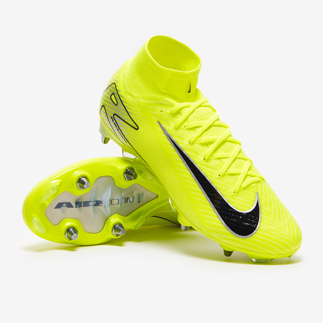 Nike Air Zoom Mercurial Superfly X Elite Soft Ground-Pro - Volt