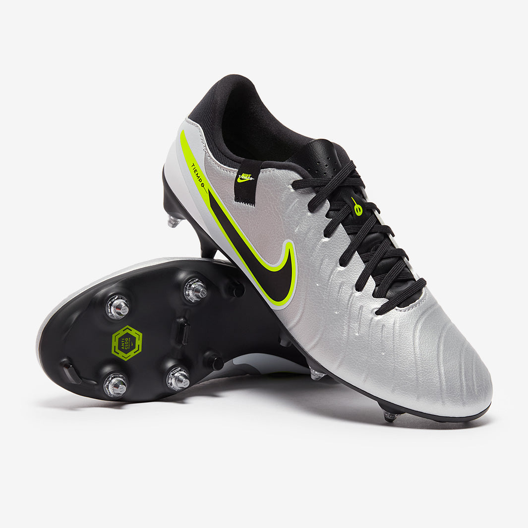 Nike Tiempo Legend X Academy Soft Ground-Pro Anti-Clog - Metallic