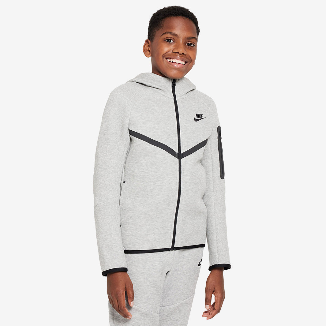 Nike Sportswear Older Kids Tech Fleece Full-Zip Top (8-15Y) - Dark