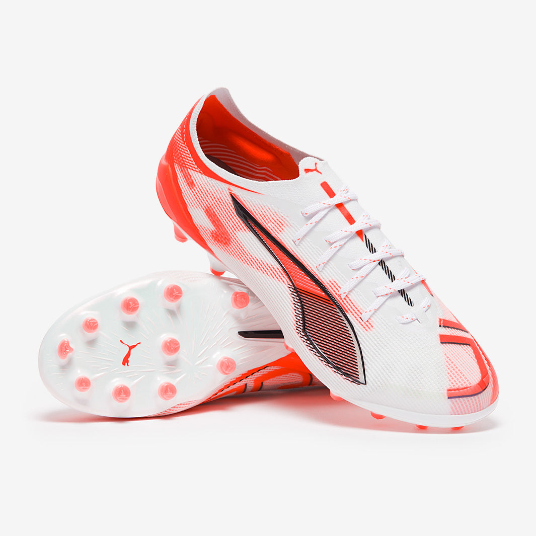 PUMA ULTRA 5 AG PUMA ULTRA 6 AG ×2 Puma Ultra 5 Ultimate Artificial Grass - Puma White/Puma Black
