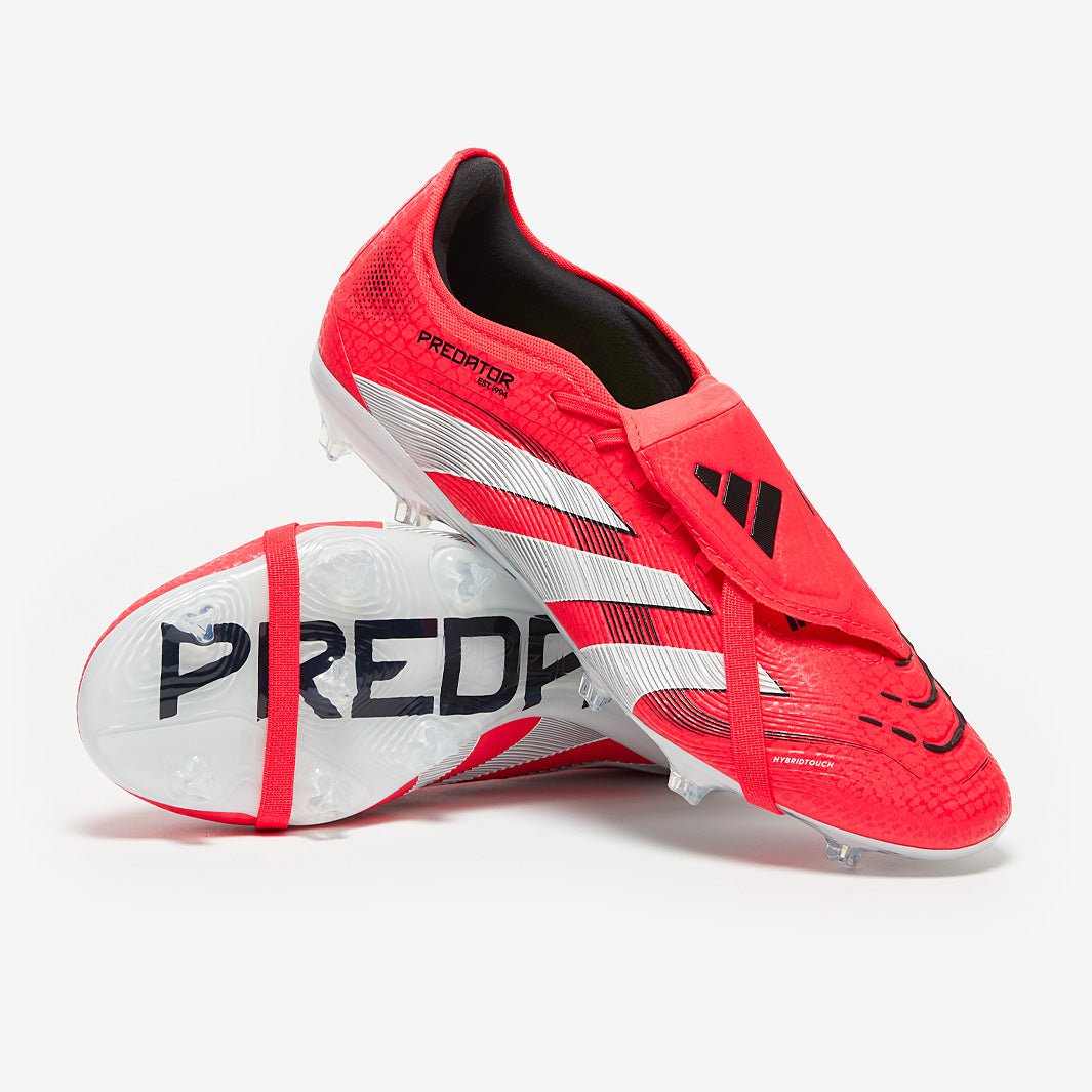 adidas Predator Pro Tongue Firm Ground - Lucid Red/White/Black
