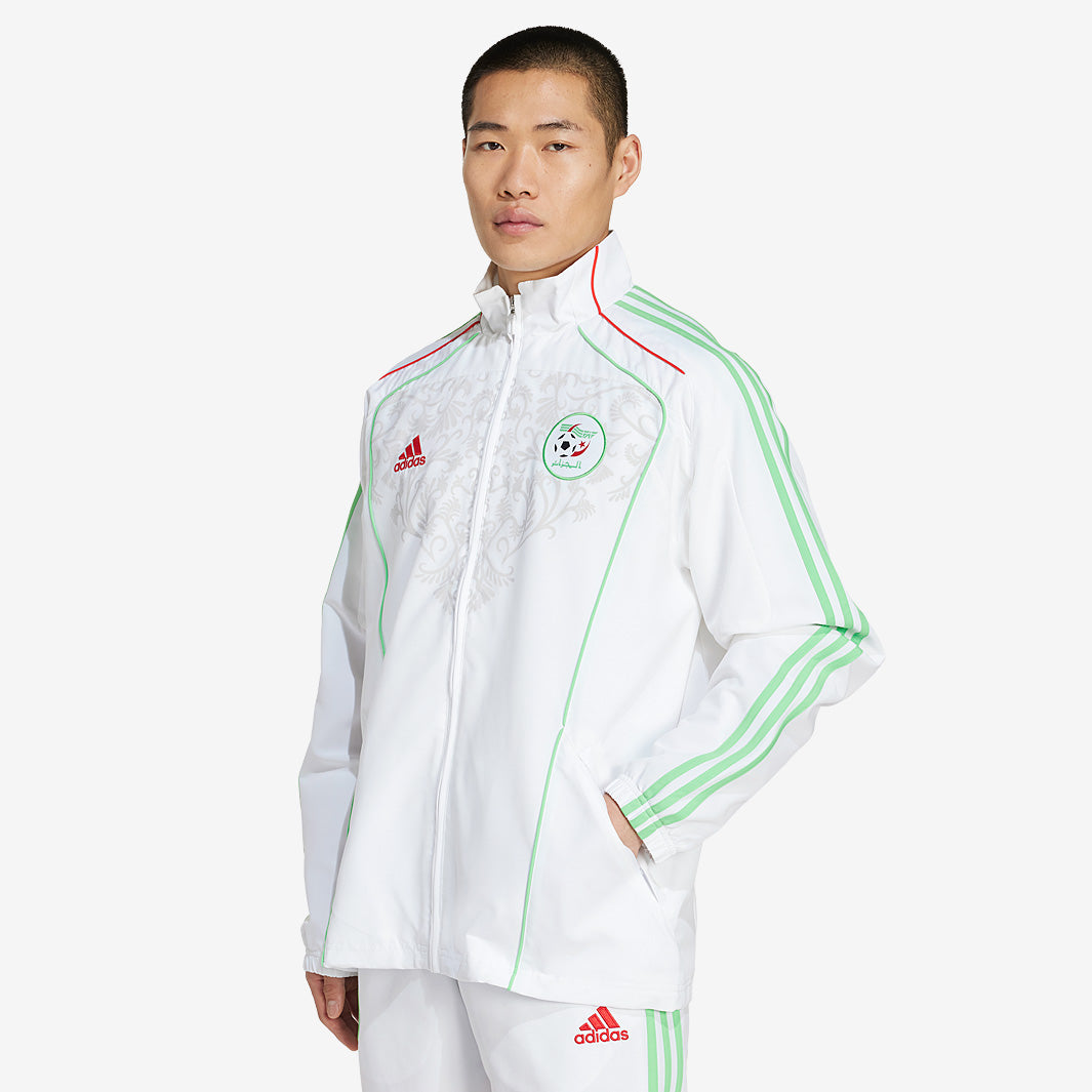 adidas Algeria 2025 Track Top - White - Mens Replica