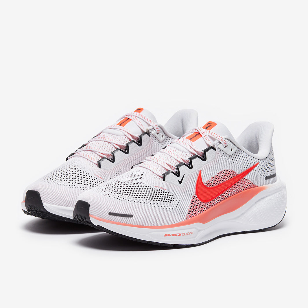 Nike Womens Air Zoom Pegasus 41 - White/Bright Crimson/Magic  display picture 1