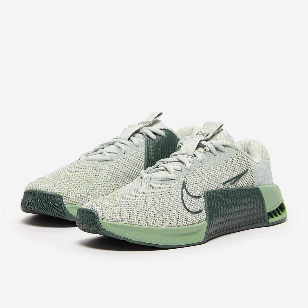 Nike Womens Metcon 9 - Light Silver/Vintage Green/Jade Horizon