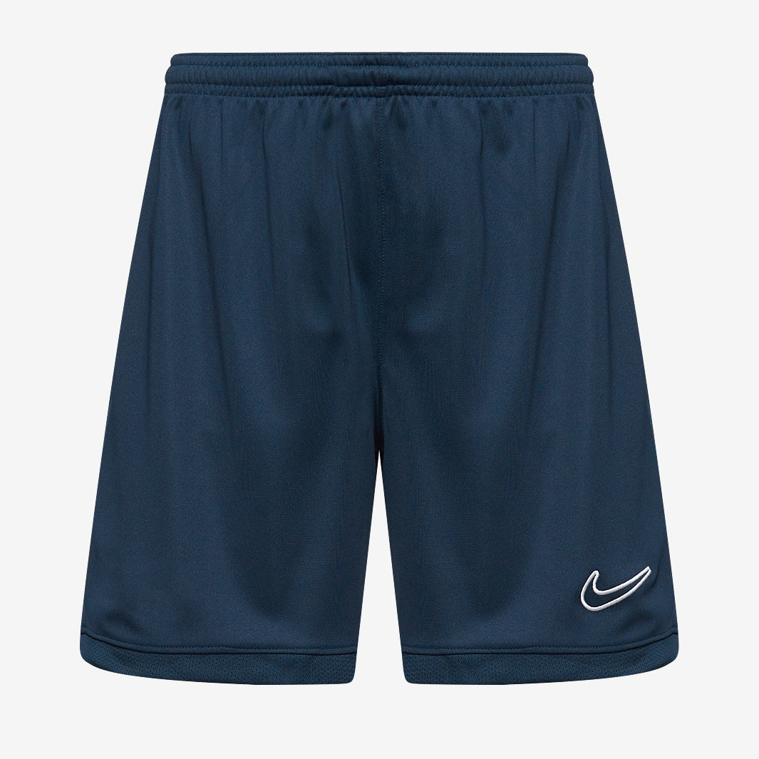 Nike Womens Academy 25 Knitted Shorts - Midnight Navy/White