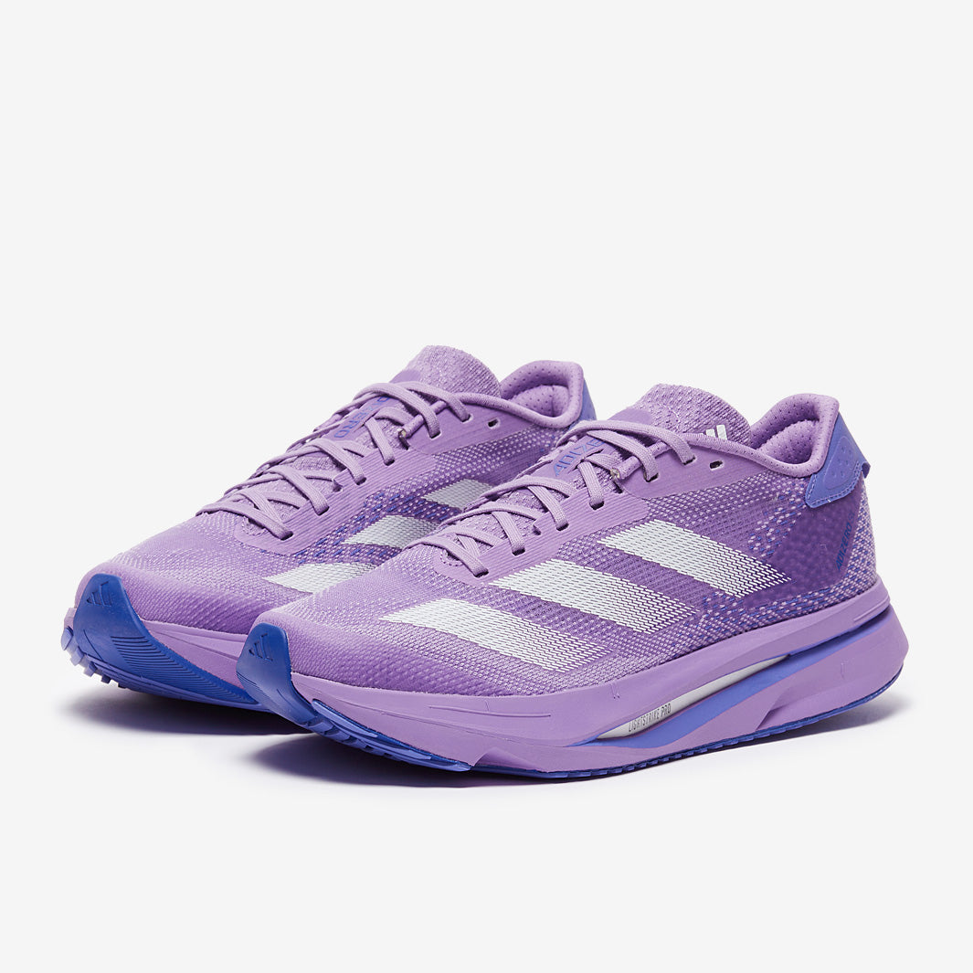 adidas Womens adizero SL2 - Violet Fusion/Lucid Lemon/Cobalt Blue - Womens  Shoes