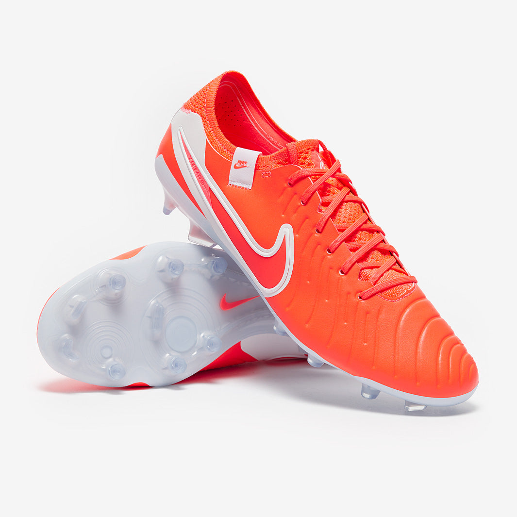 NIKE Tiempo Legend Ⅴ HG-E 26cm Nike Tiempo Legend X Elite Firm Ground - Hot Lava/White - Adult Boots