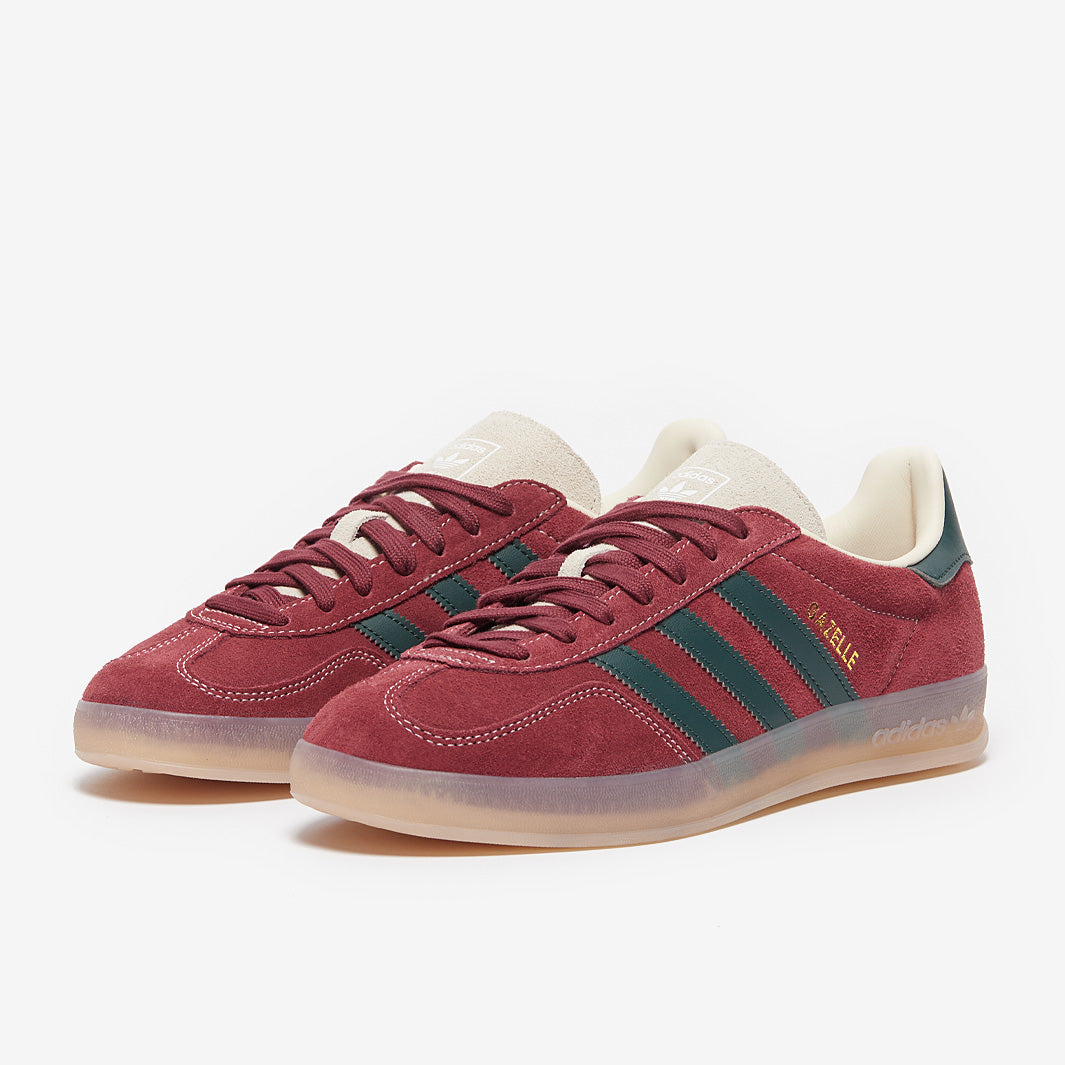 adidas Originals Gazelle Indoor - Shadow Red/Shadow Green  display picture 1