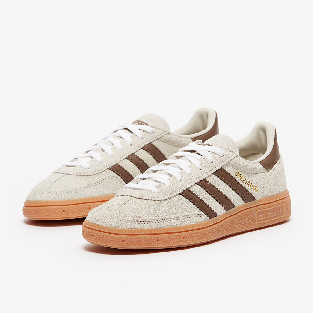 adidas Originals Womens Handball Spezial - Aluminum/Earth Strata/Gum -  Trainers