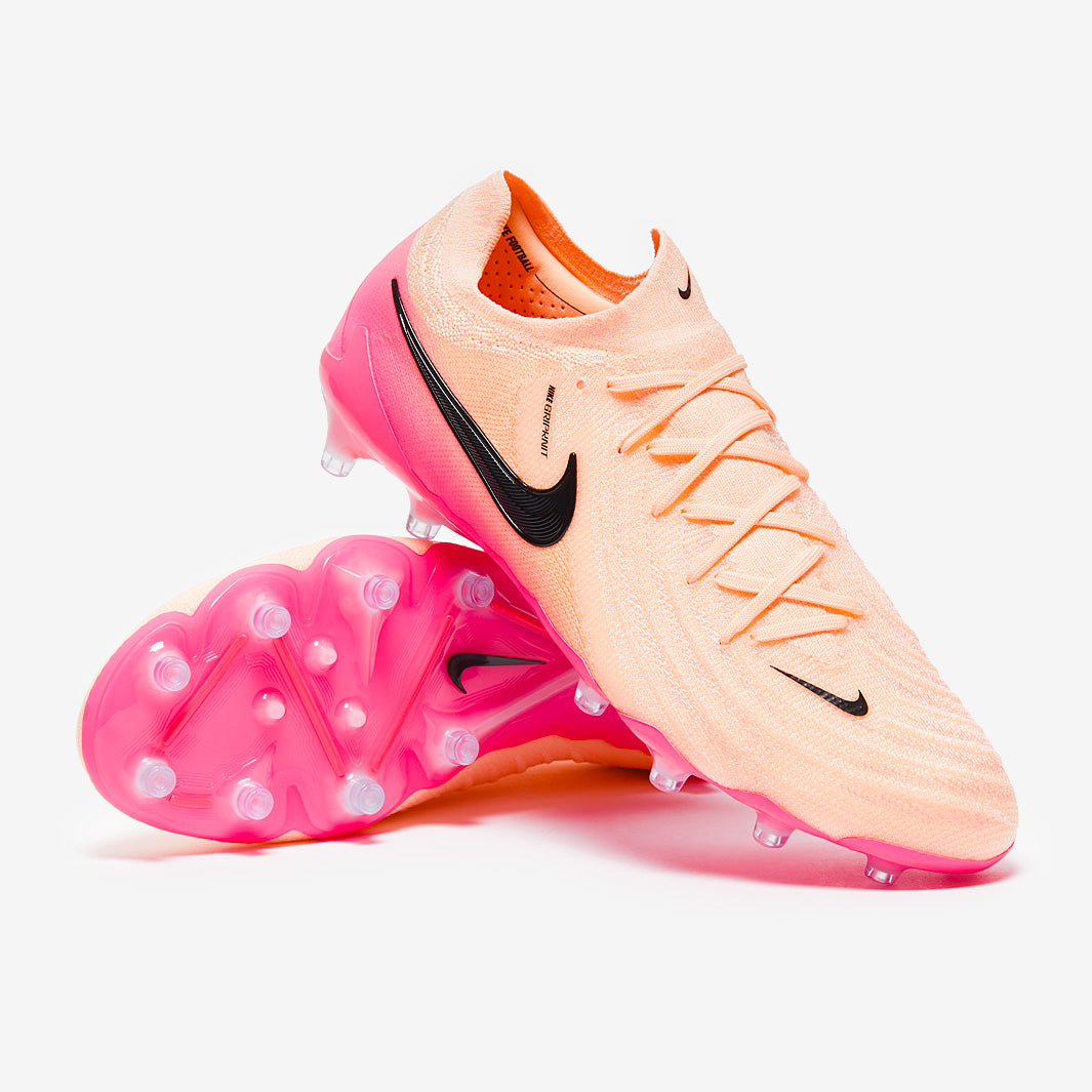 【新品】Nike Phantom GX 2 elite AG-PRO ピンク Nike Phantom GX II Elite Artificial Grass-Pro - Crimson Tint/Black
