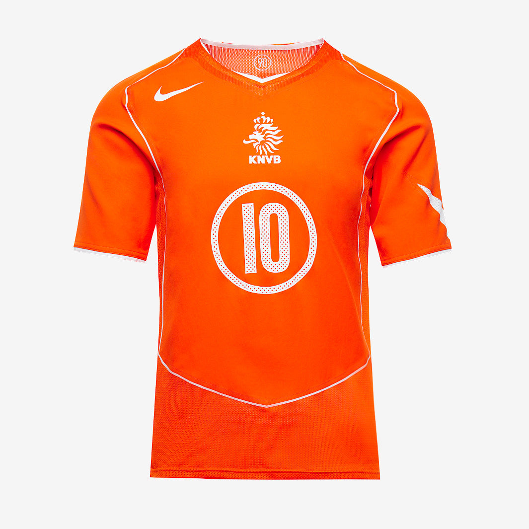 Nike Netherlands 2004 Re-Issue Shirt With Van Nistelrooy 10 Nike Netherlands 2004 Re-Issue Shirt With Van Nistelrooy 10