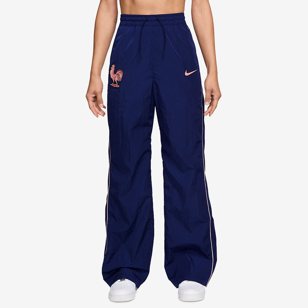 Nike France 2025 Womens NSW Woven Windrunner Pants - Blue Void
