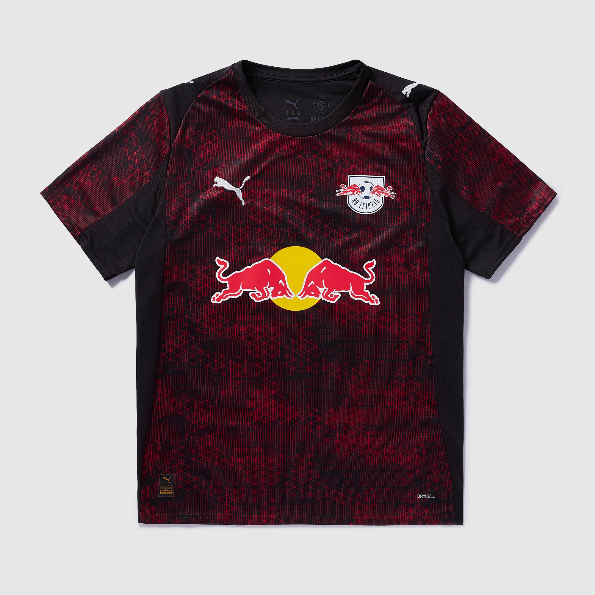 Puma RB Leipzig 25/26 Third Shirt - Puma Black/Fast Red - Mens Replica