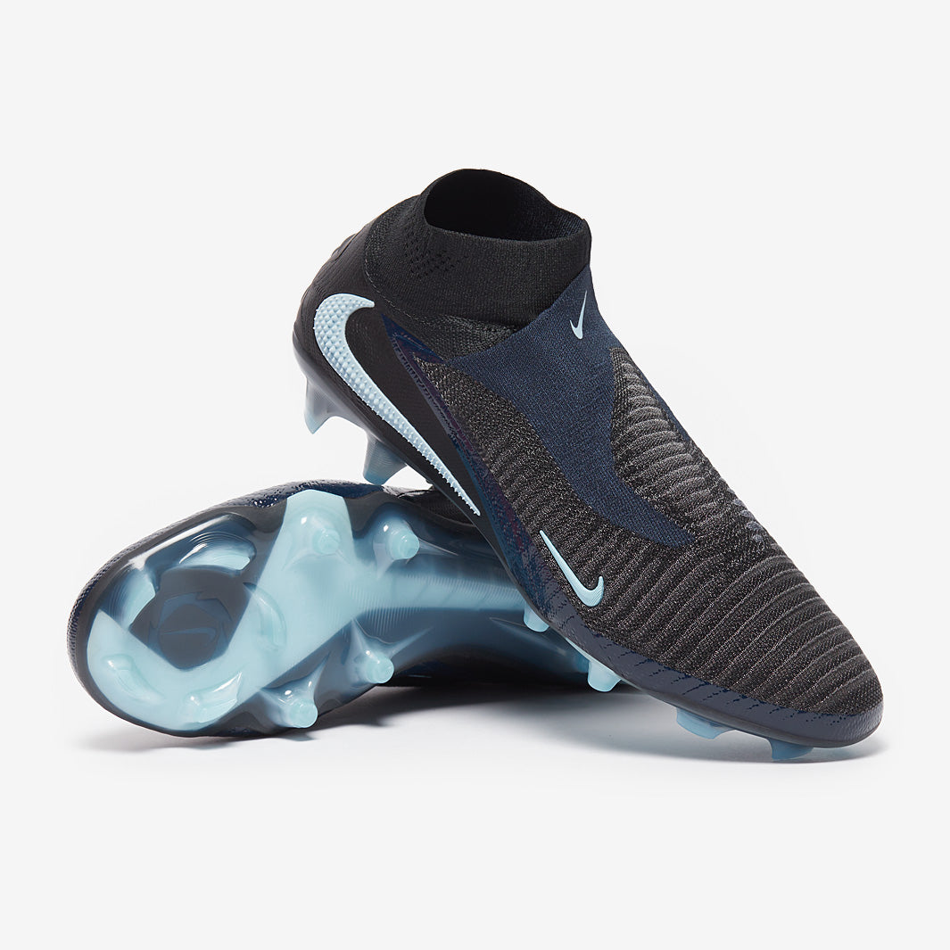 シューズ NIKE PHANTOM6 HIGH ELITE FG Nike Phantom 6 Elite High Firm Ground - Black/Black - Adult Boots