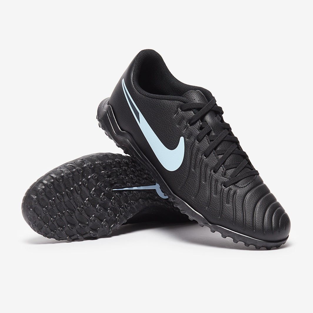 シューズ Nike Tiempo Nike Tiempo Legend X Club Turf - Black/Ice Blue - Adult Boots