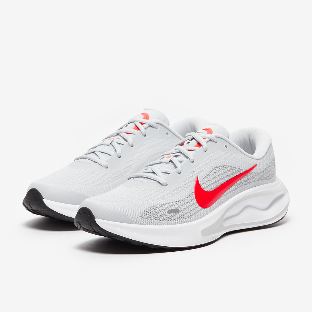 Nike Journey Run - Pure Platinum/Bright Crimson/White/Black  display picture 1
