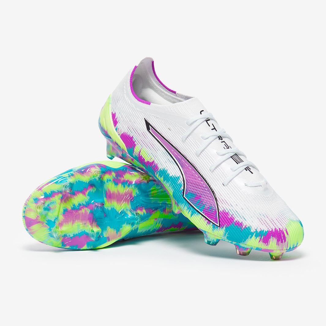 Puma Ultra 6 Ultimate Brilliance FG - Puma White/Fizzy Apple