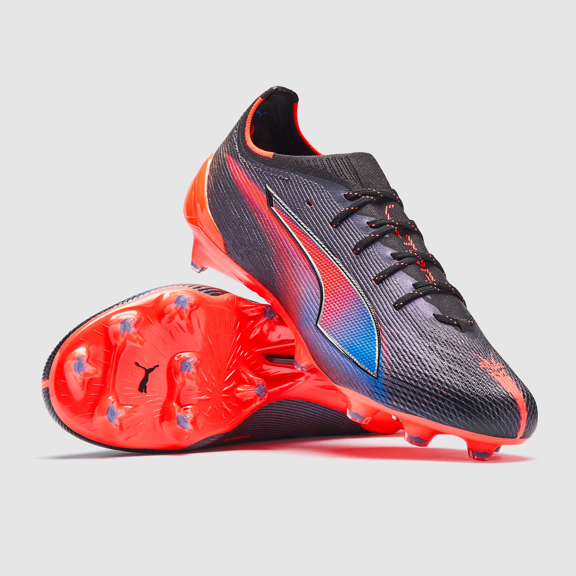 シューズ PUMA ULTRA 6 Ultimate RECHRGE FG Puma Ultra 6 Ultimate Relentless FG - Puma Black/Glowing Red