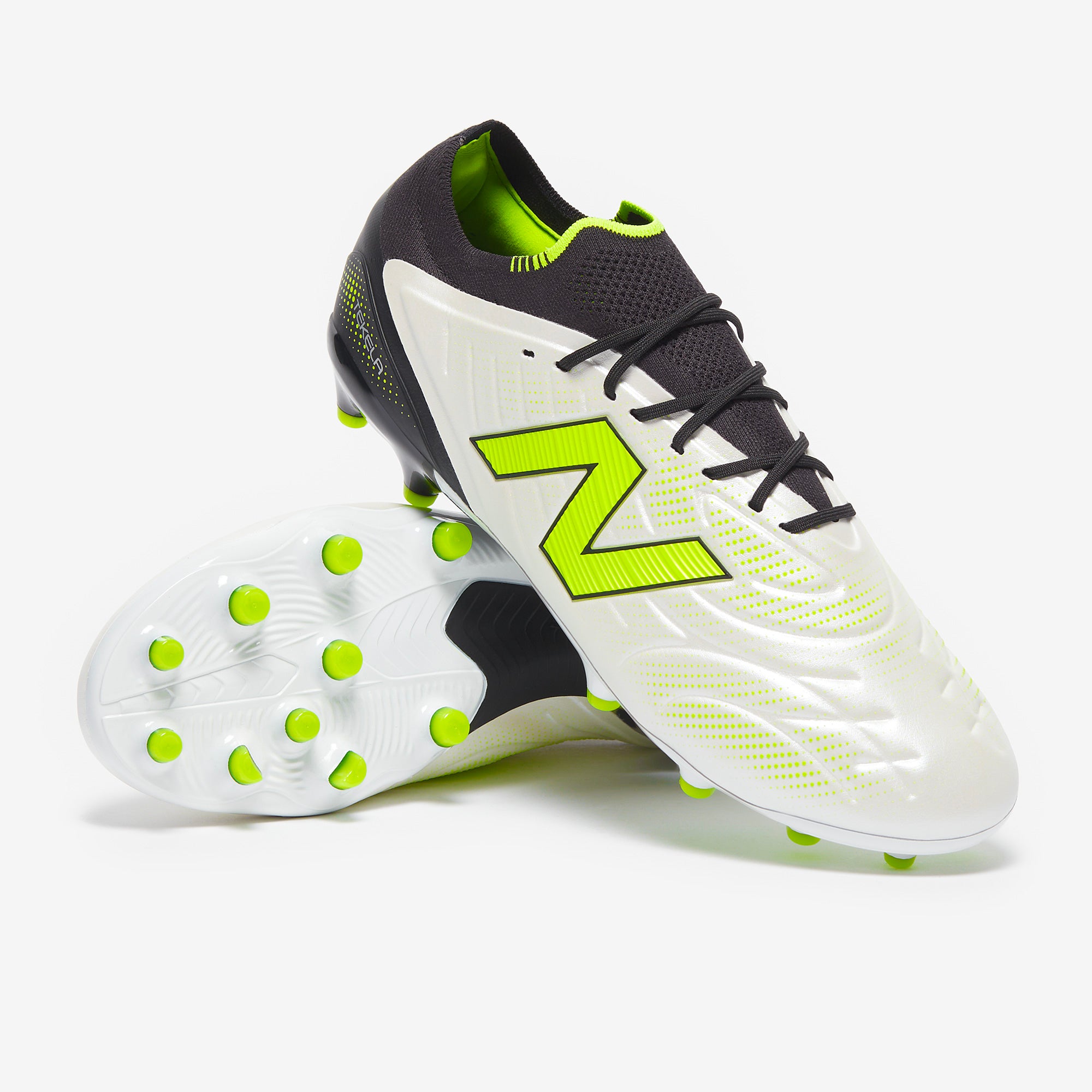 New Balance Tekela Elite Mixed Ground - White/Black/Lime - Adult Boots