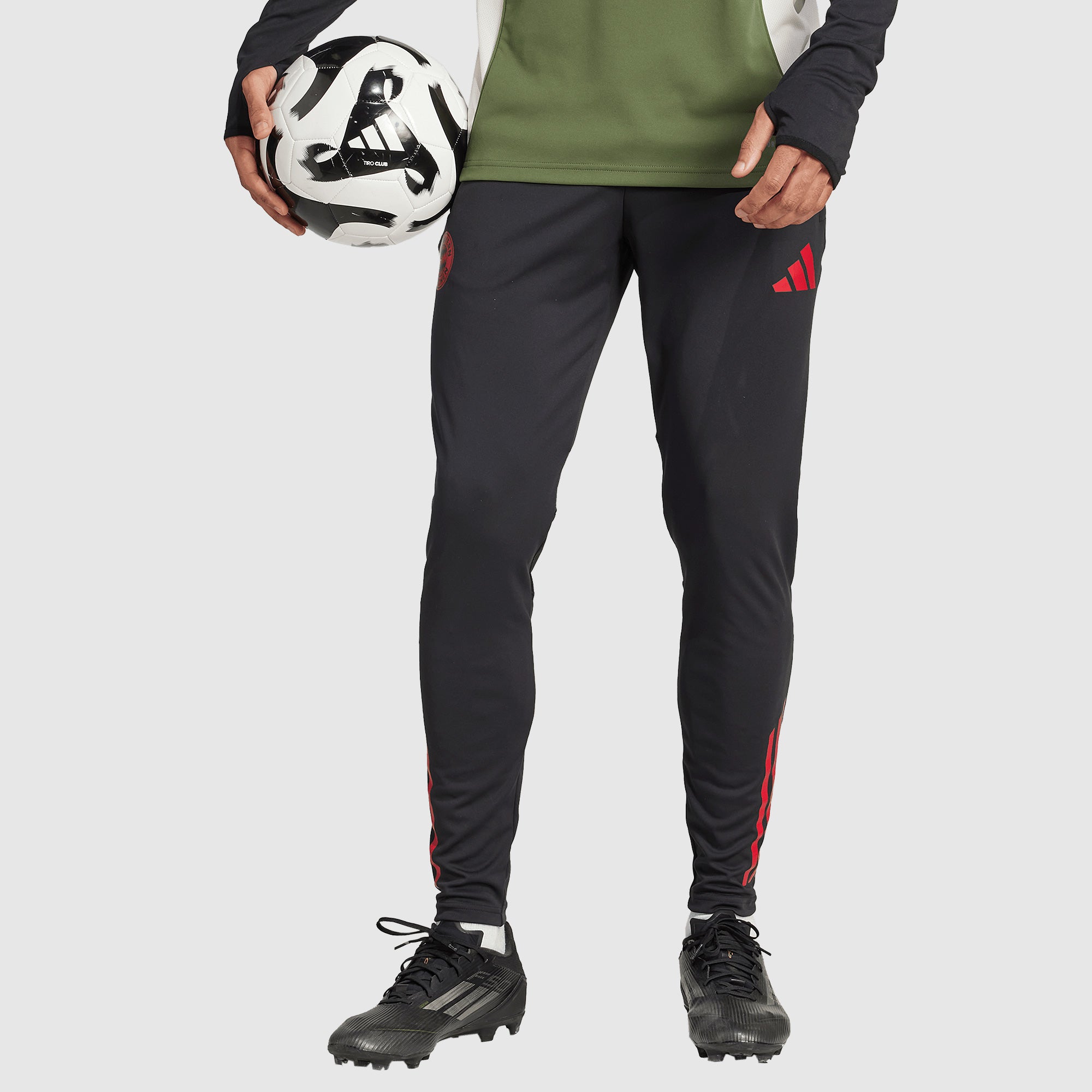 adidas Bayern Munich 25/26 Tiro 25 Track Pants - Black - Mens Replica