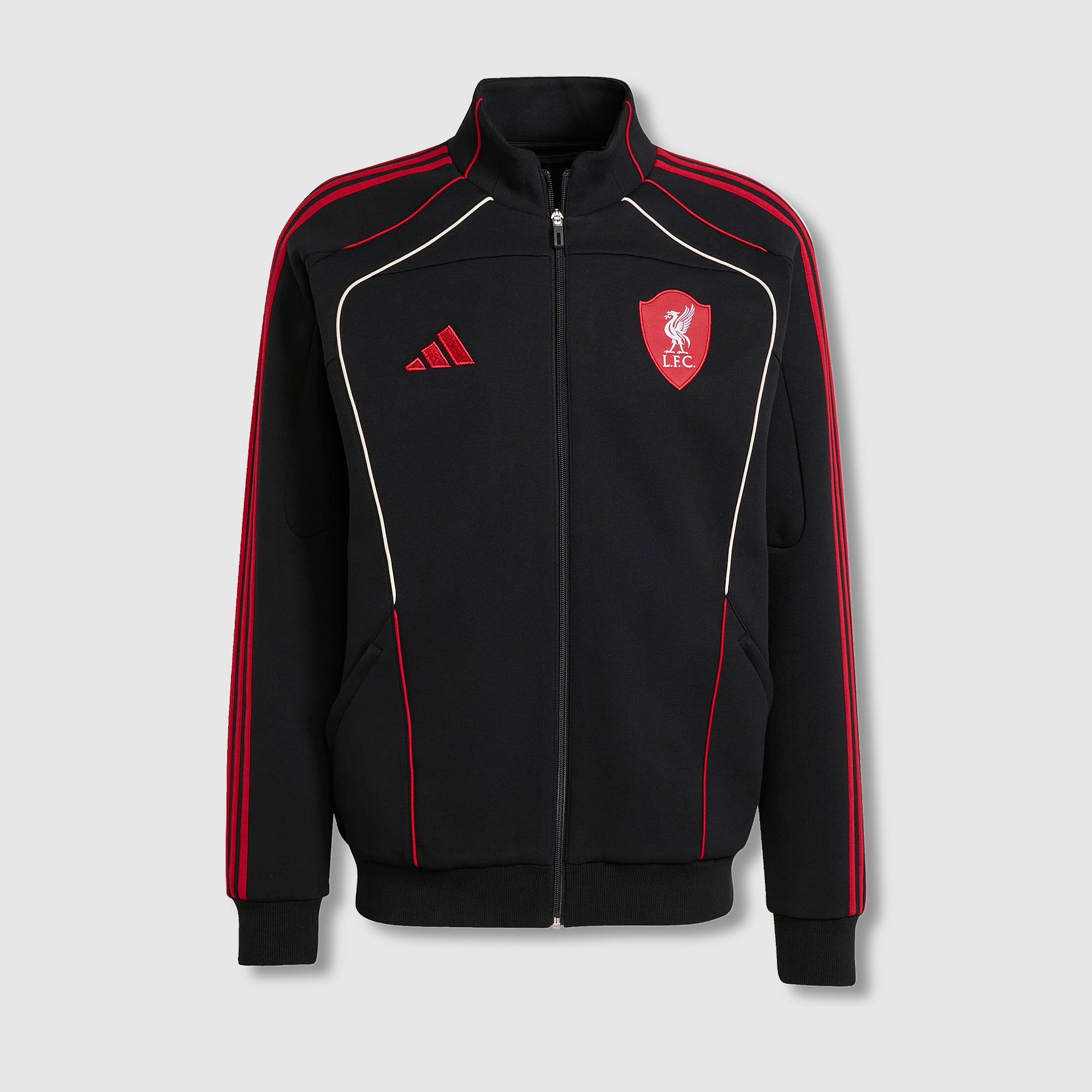 adidas Liverpool 25/26 UBP Doubleknit Track Top - Black - Mens Replica