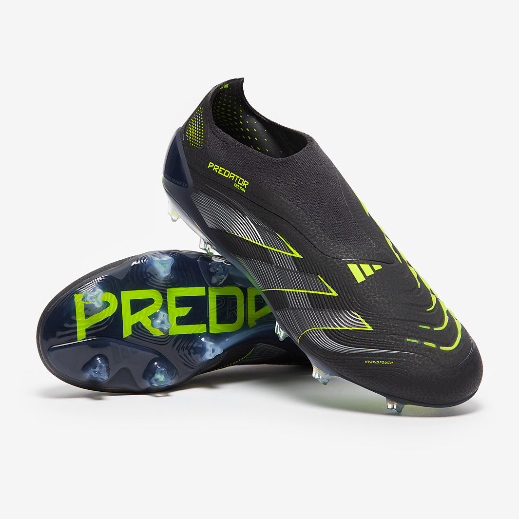 シューズ Adidas Predator Elite Laceless 25cm adidas Predator Elite Laceless Firm Ground - Core Black/Carbon
