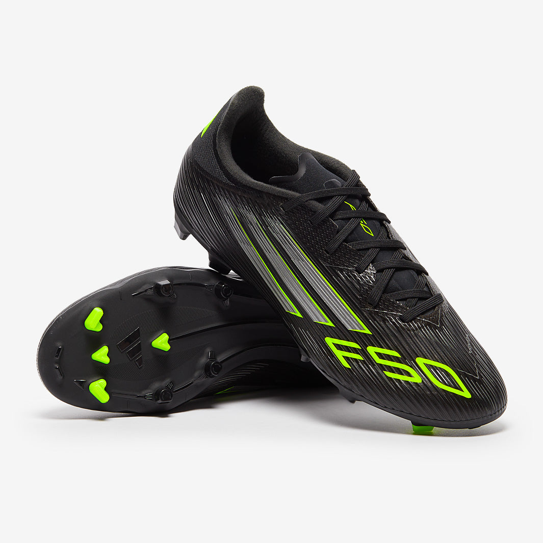 adidas F50 League Firm Ground/Mixed Ground - Core Black/Iron Met./Lucid Lemon - Adult Boots adidas F50 League Firm Ground/Mixed Ground - Core Black/Iron Met./Lucid Lemon - Adult Boots