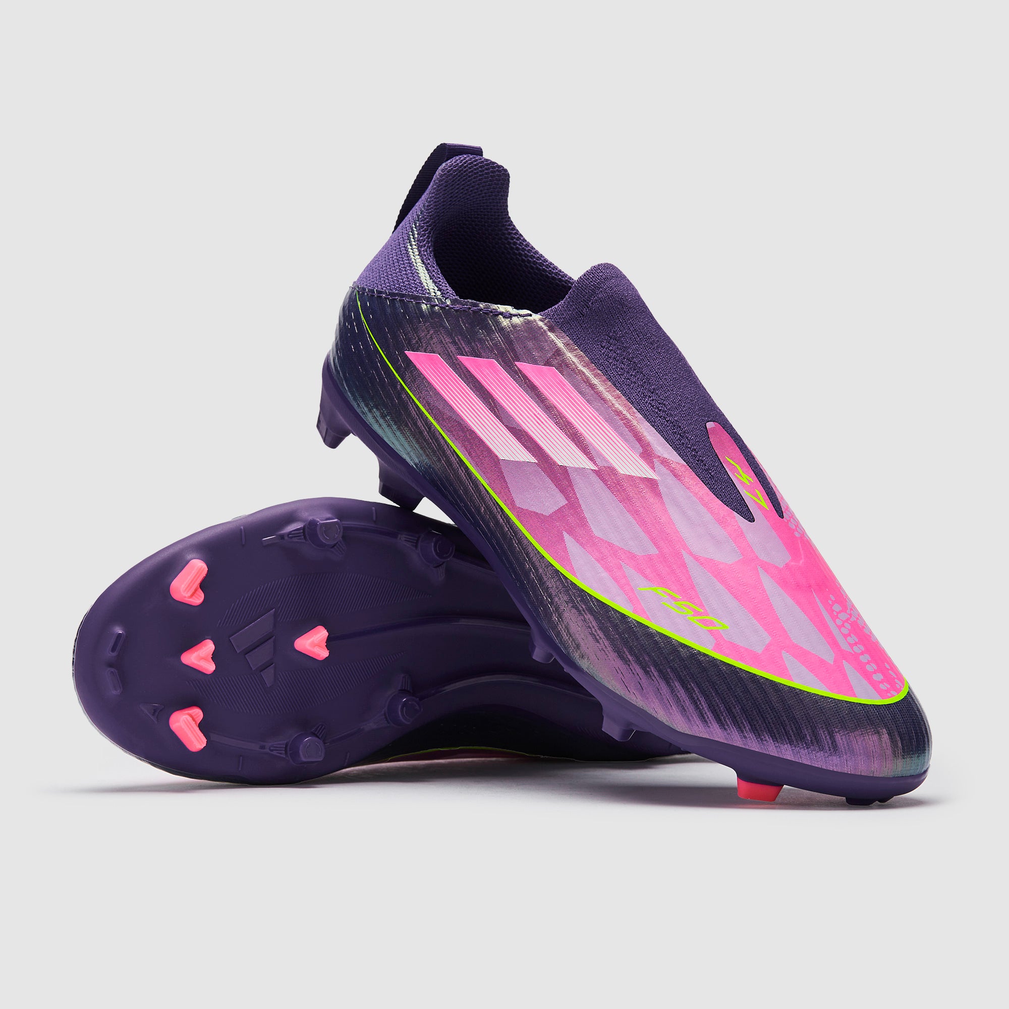 YAMI adidas Kids F50 League Laceless x Lamine Yamal Firm Ground/Mixed