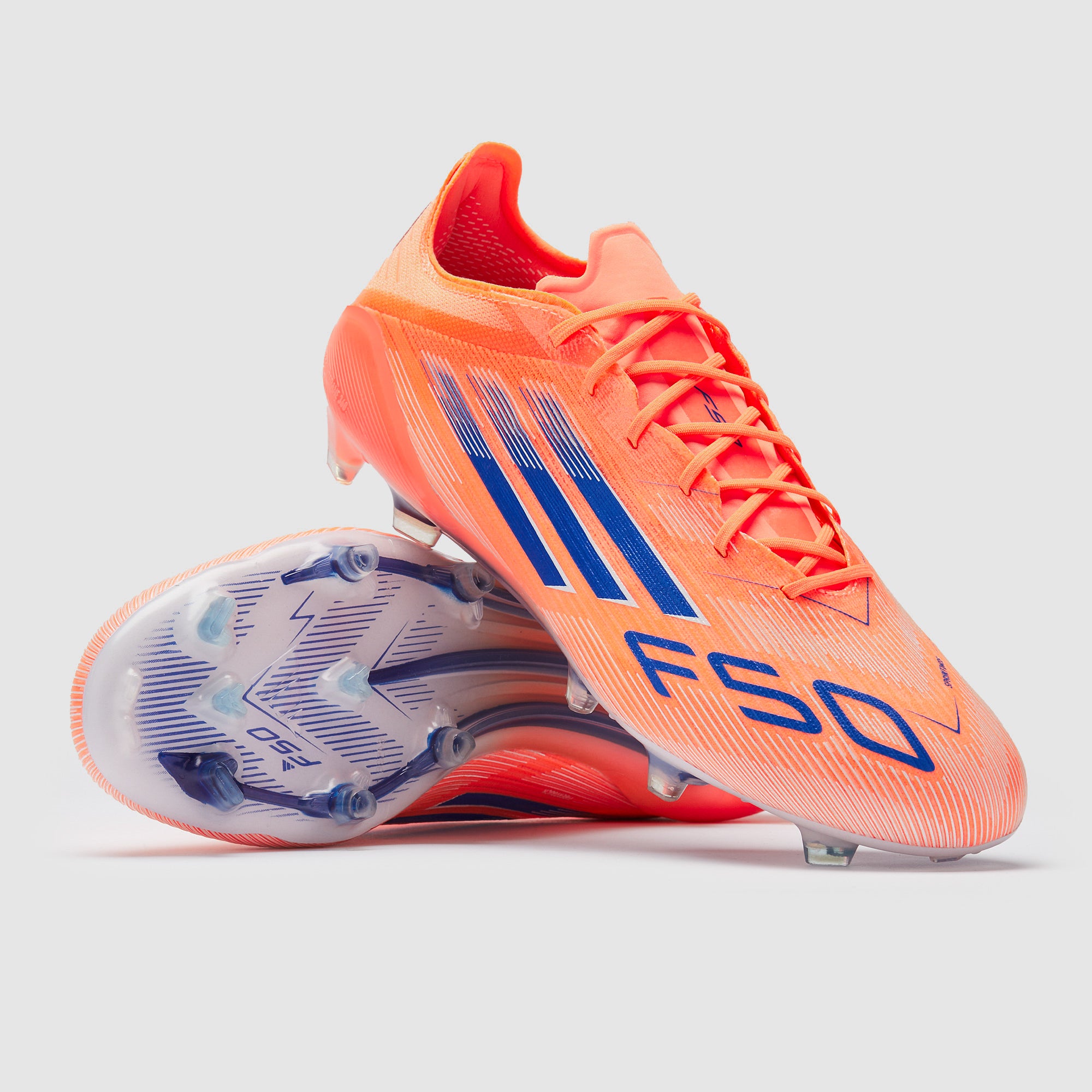 シューズ F50 ELITE FG LC 25.5 adidas F50 Elite Firm Ground - Beam Orange/Lucid Blue/Ftwr White