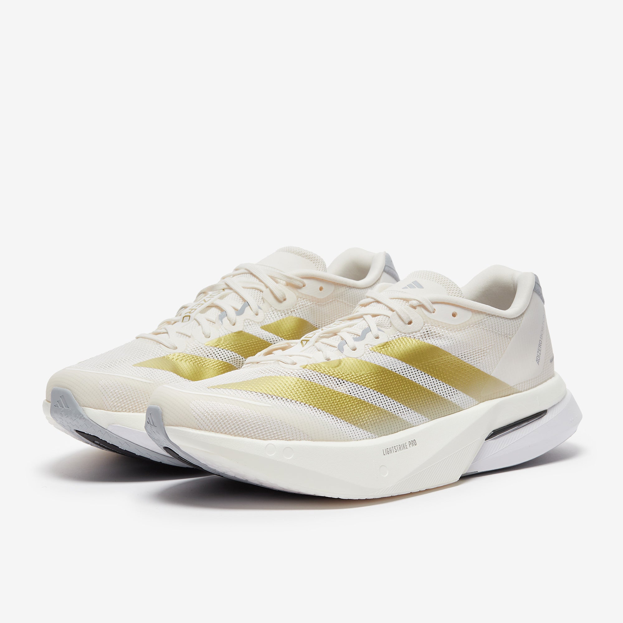 Adidas Men\'s Athletic Shoes in White and Gold adidas Men main image 2