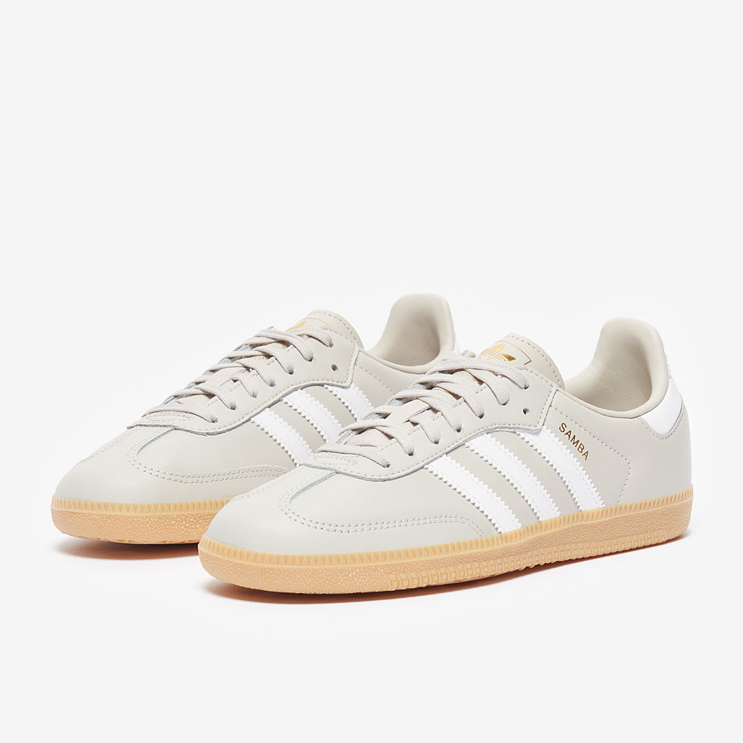 adidas Originals Older Kids Samba OG (GS) - Wonder Alumina/Ftw White/Gum  -Trainers