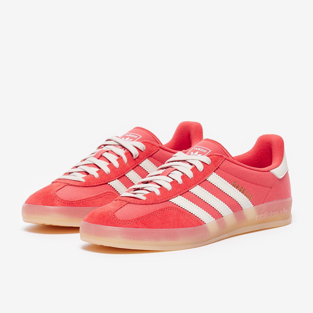 adidas Originals Gazelle Indoor - Crew Red/Alumina/Magic Beige -Trainers