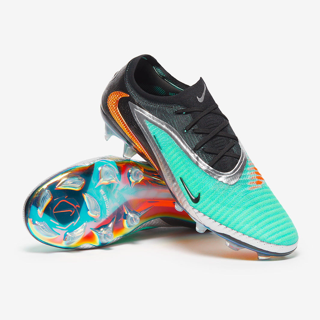 Nike Phantom 6 Elite LE Low FG - Chrome/Black - Adult Boots