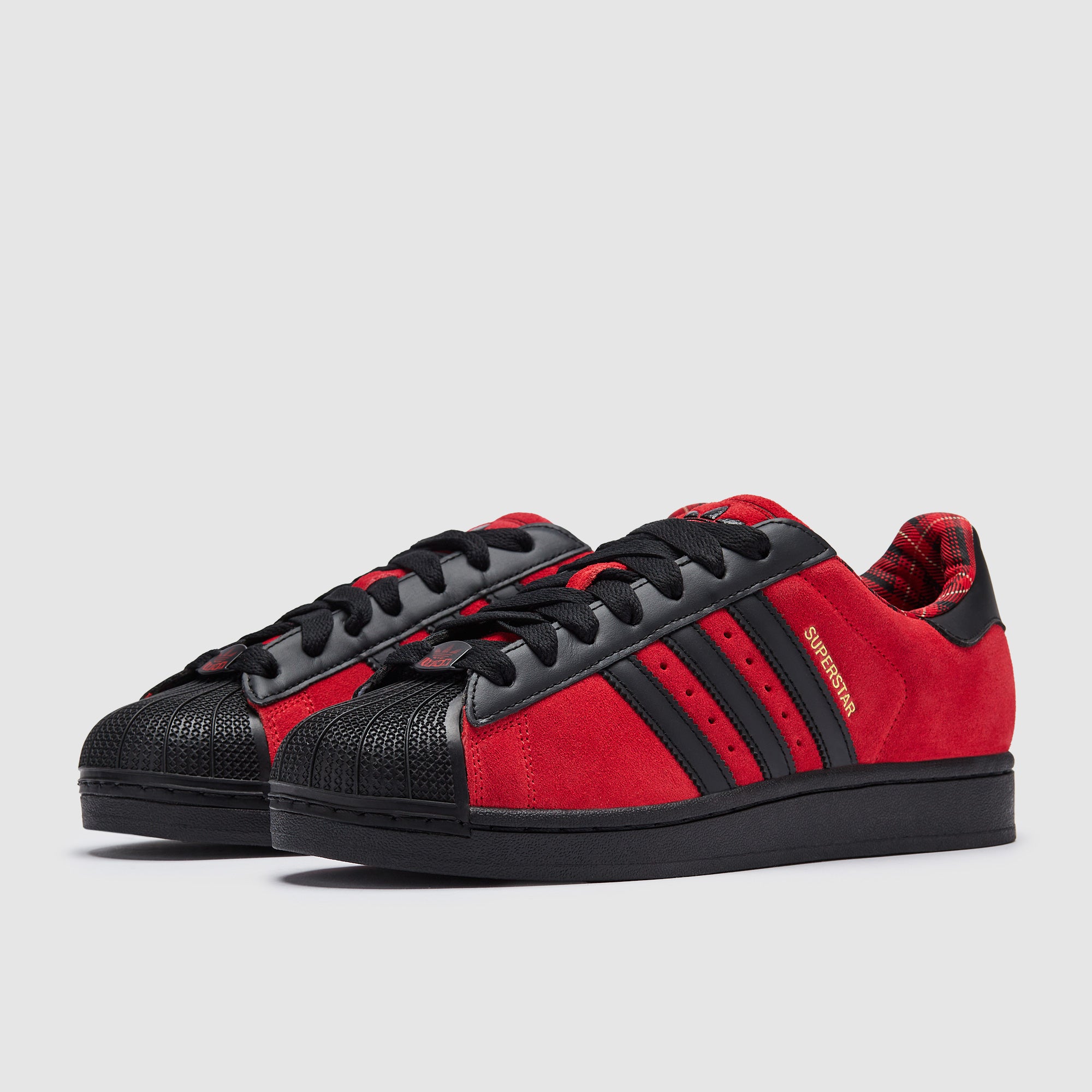 adidas Originals Superstar II - Better Scarlet/Core Black/Matte Gold -Trainers - Mens Shoes adidas Originals Superstar II - Better Scarlet/Core Black/Matte Gold -Trainers - Mens Shoes