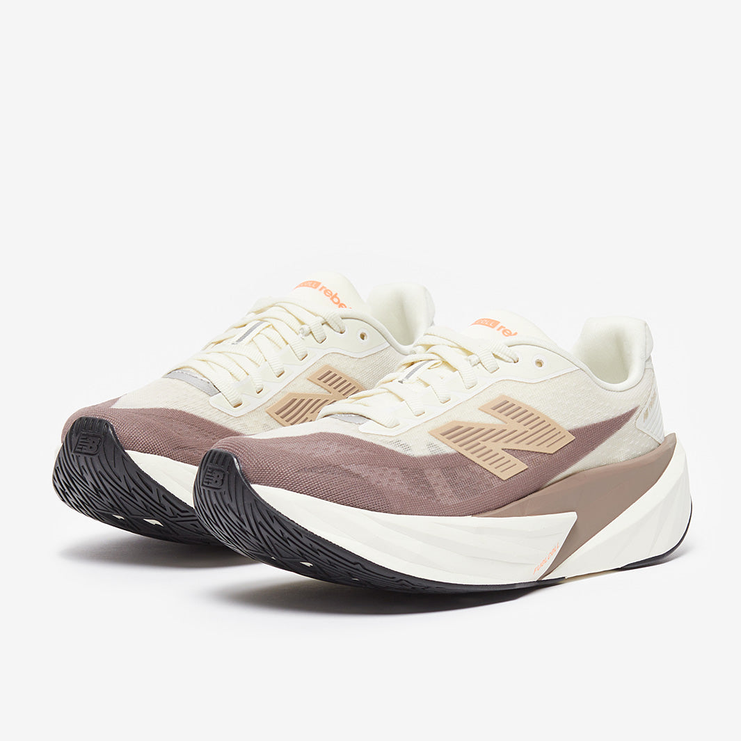 New Balance Womens FuelCell Rebel V5 - Angora/Earth Shadow/Sea