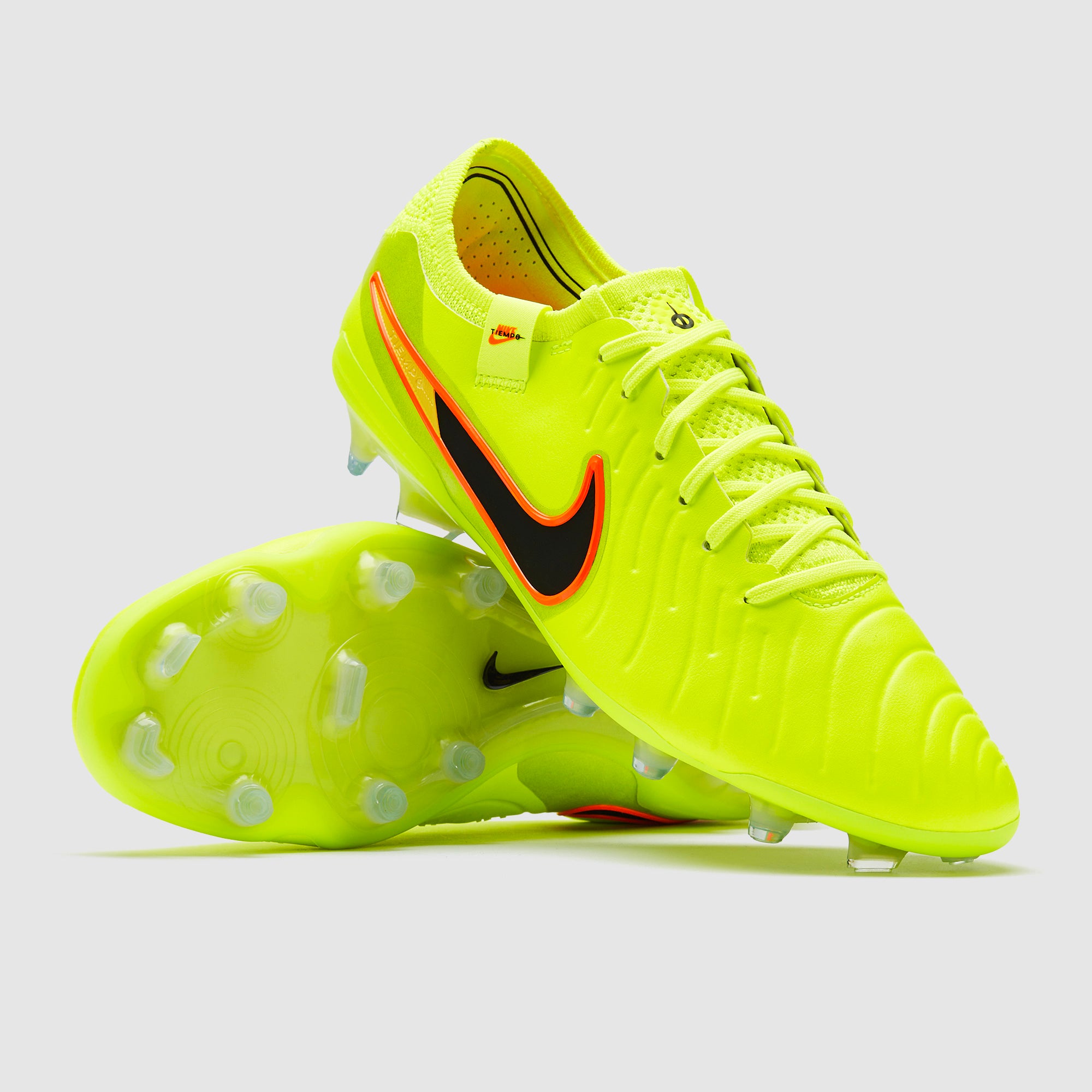 Nike Tiempo Legend X Elite Firm Ground - Volt/Black - Adult Boots