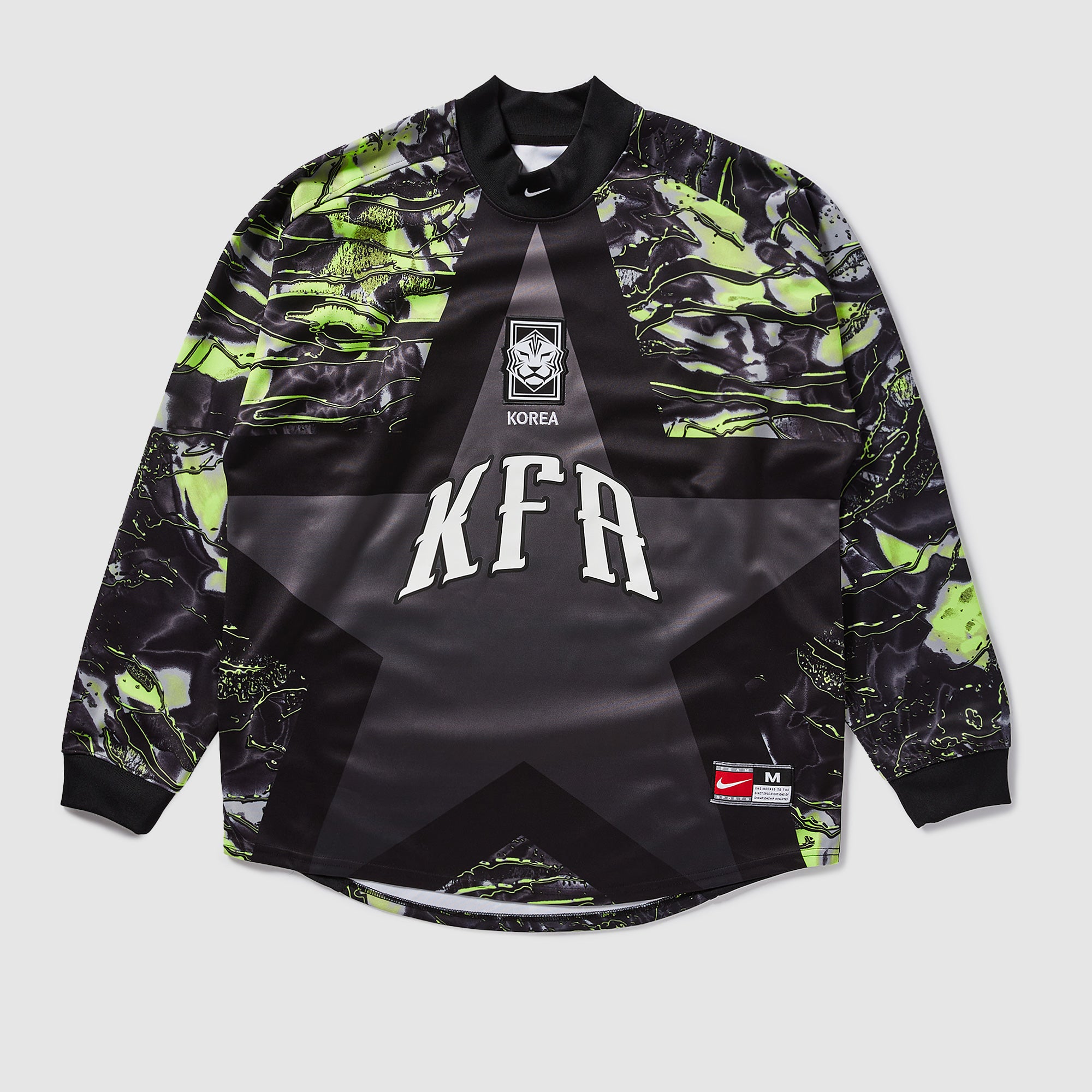 Nike South Korea 2025 LS Goalkeeper Shirt - Black/Black/White